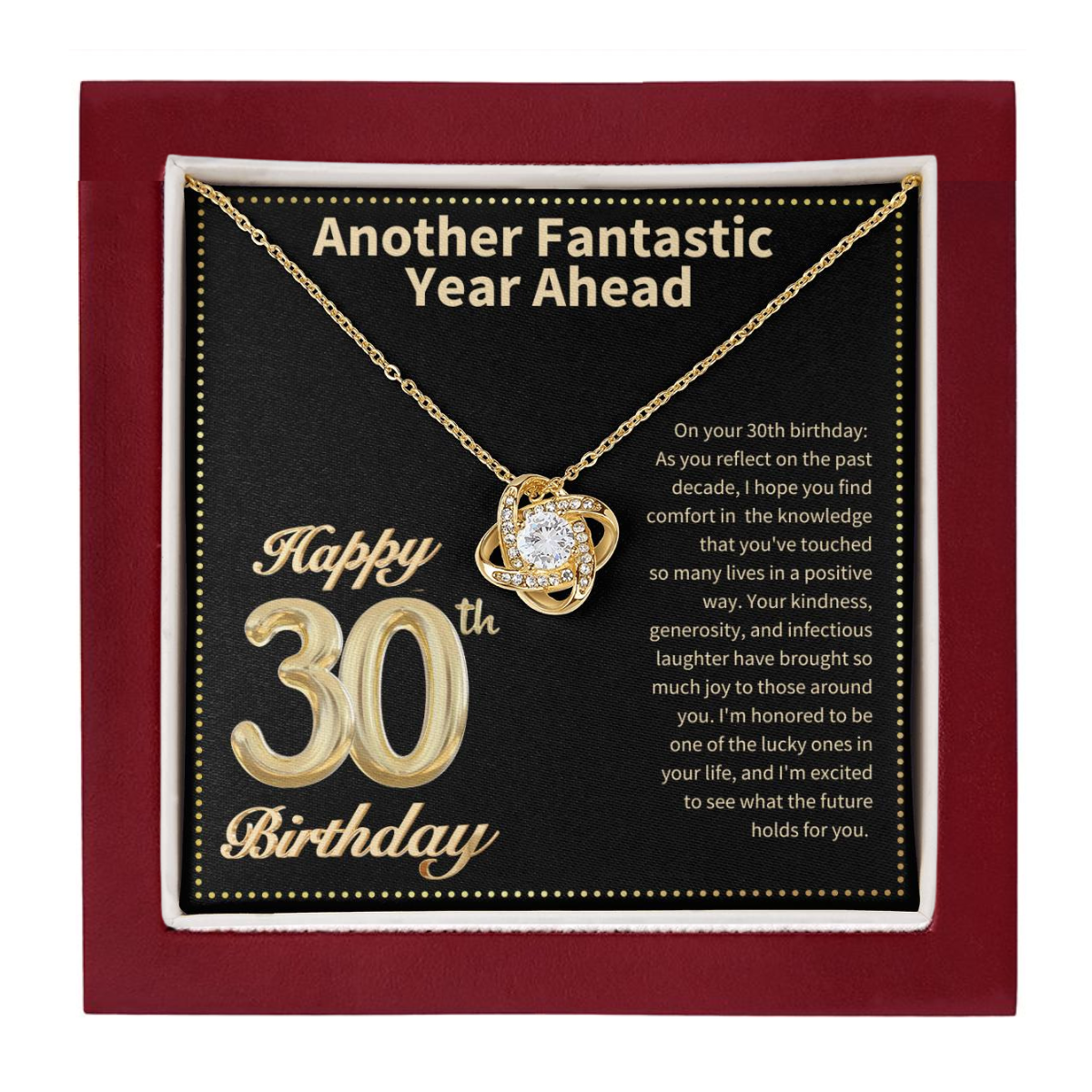 JGF Jewelry Gifts for Family 30th Birthday Gifts for Women