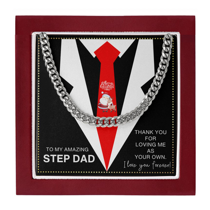 JGF Jewelry Gifts for Family Necklace Gifts For My Step Dad From Stepdaughter