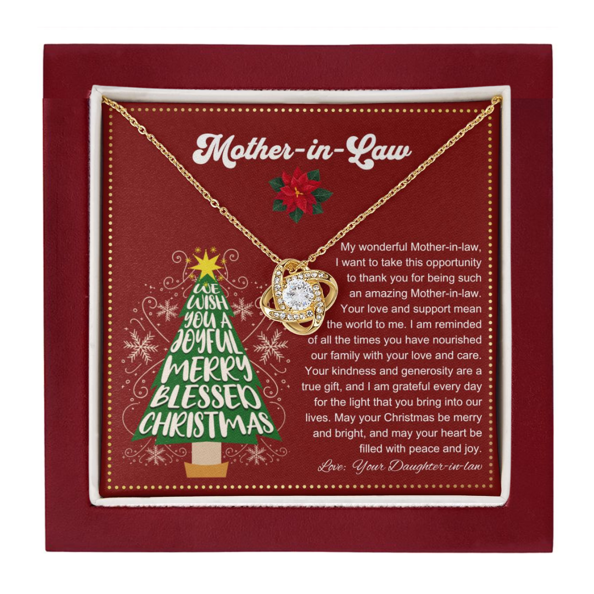 JGF Jewelry Gifts for Family | Mother In Law Necklace Sterling Silver