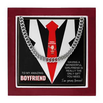 JGF Jewelry Gifts for Family Sterling Silver Chain For Boyfriend