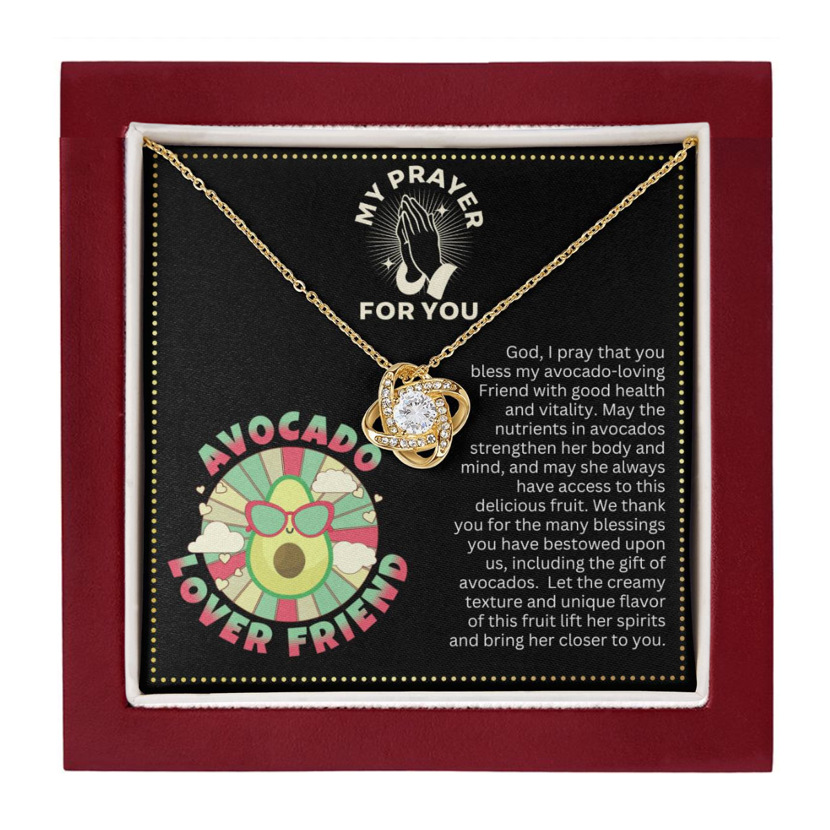 JGF Jewelry Gifts for Family | Cute Avocado Gifts For Avocado Lovers Girl Friend