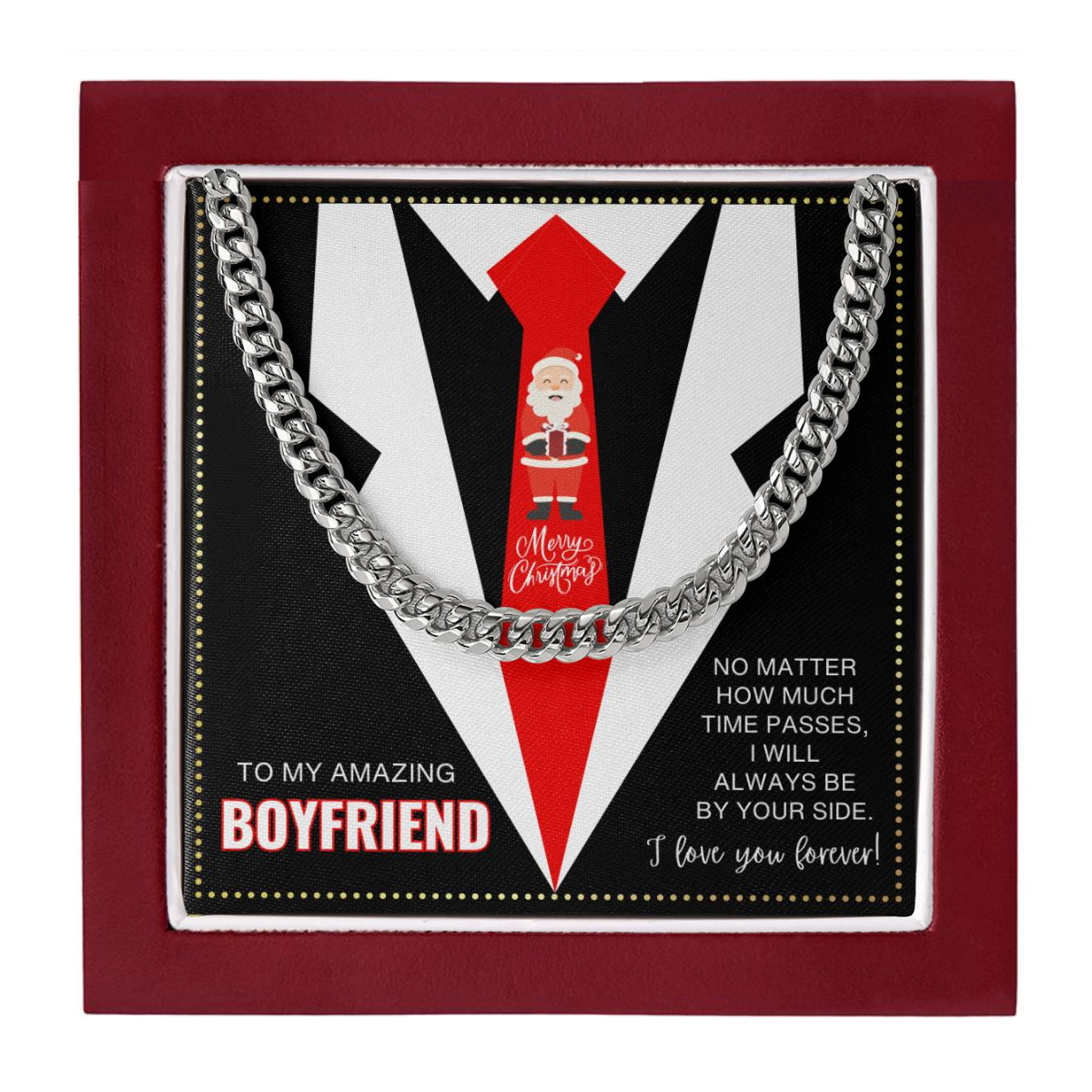 JGF Jewelry Gifts for Family Promise Necklace For Him Boyfriend Gift From Girlfriend