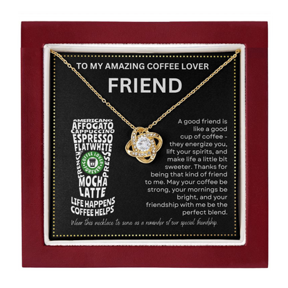 JGF Jewelry Gifts for Family Friend Who Has Everything and Loves Coffee