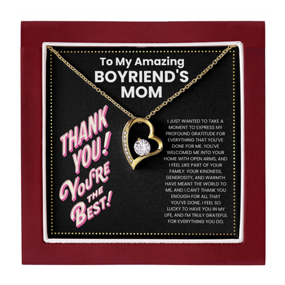 JGF Jewelry Gifts for Family Thank You Gifts For Family of My Boyfriend