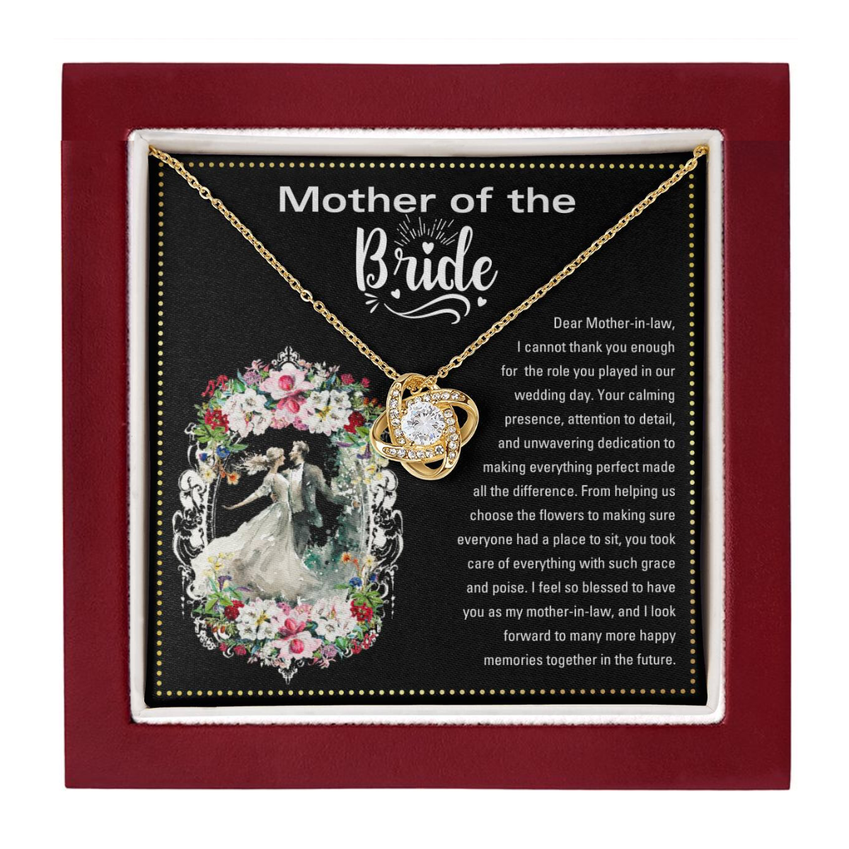 JGF Jewelry Gifts for Family | Gift For Mother Of The Bride From Groom