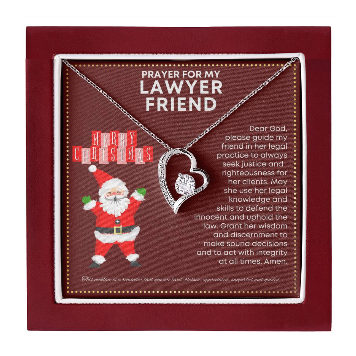 JGF Jewelry Gifts for Family Thank you Gifts for Lawyer Friend