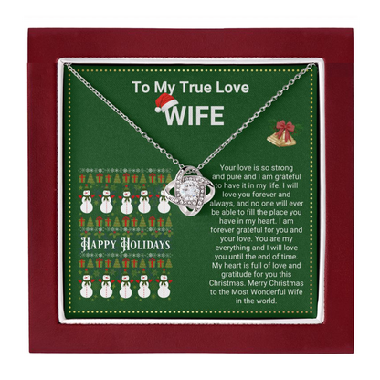 JGF Jewelry Gifts for Family To My Beautiful Wife Gifts Stainless Steel Necklace For Women