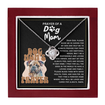JGF Jewelry Gifts for Family Prayer For My Paw Dog Lover Mom Necklace