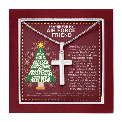 JGF Jewelry Gifts for Family  Prayer for Air Force Gifts for Men and Women