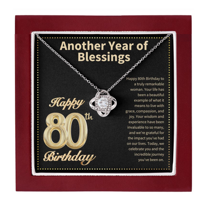 JGF Jewelry Gifts for Family 80 Year Old Birthday Gifts For Women