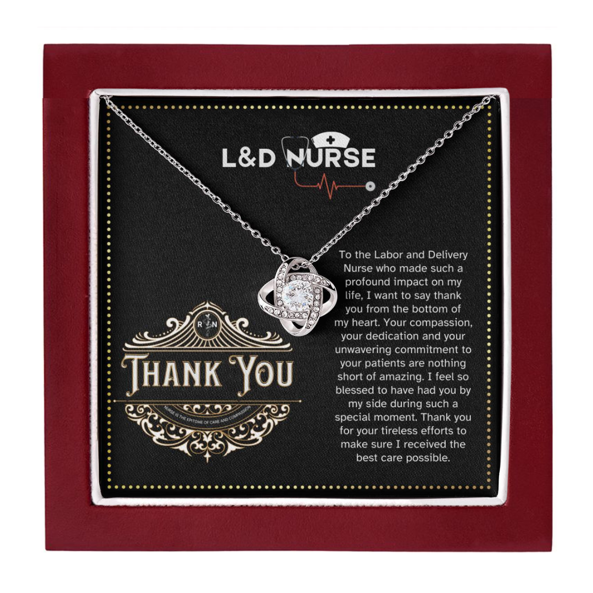 JGF Jewelry Gifts for Family Thank You Gifts For Labor And Delivery Nurses