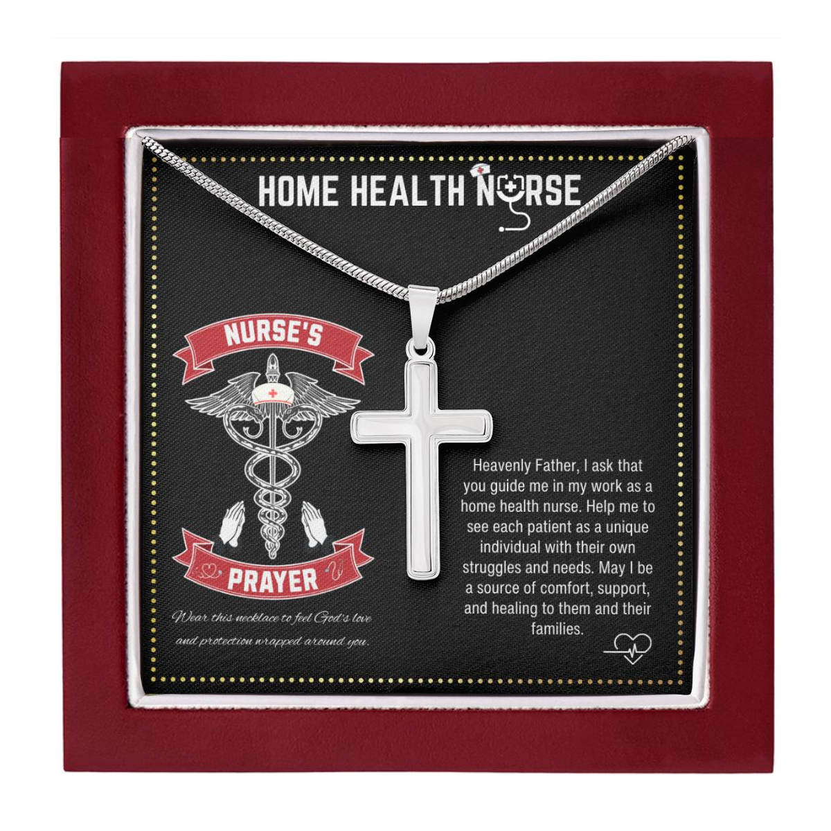 JGF Jewelry Gifts for Family | Home Health Nurse Essentials Accessories Supplies Must Haves