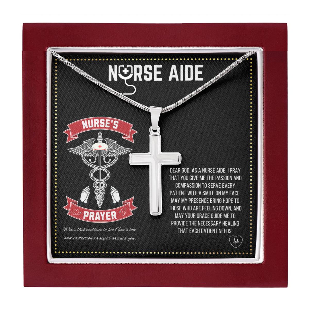 JGF Jewelry Gifts for Family | Nurse Aide Essential Accessories Gifts For Work For Women