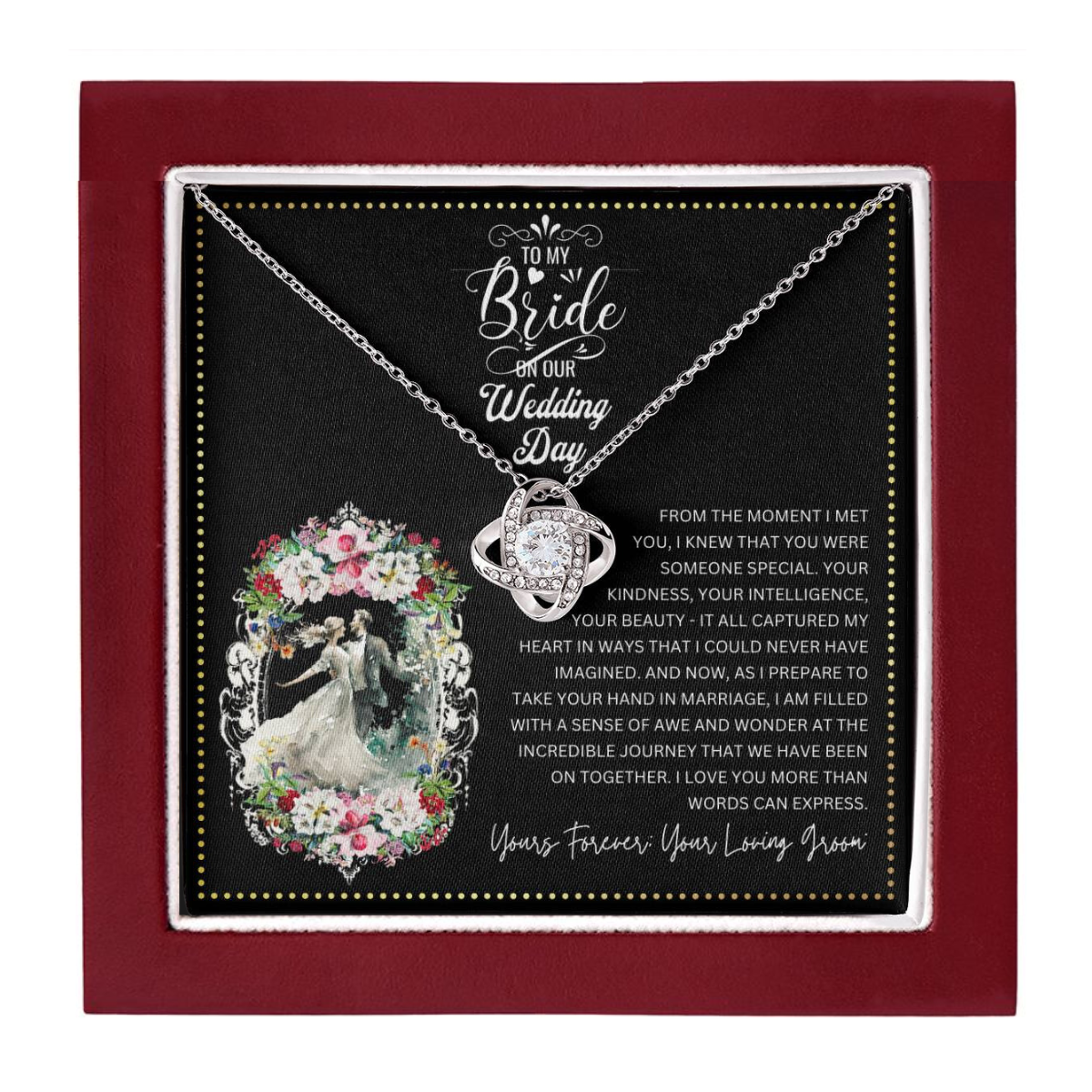 JGF Jewelry Gifts for Family |  Gift For The Bride On Her Wedding Day From Groom