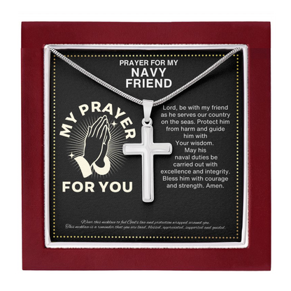 JGF Jewelry Gifts for Family Prayer for Navy Women and Men