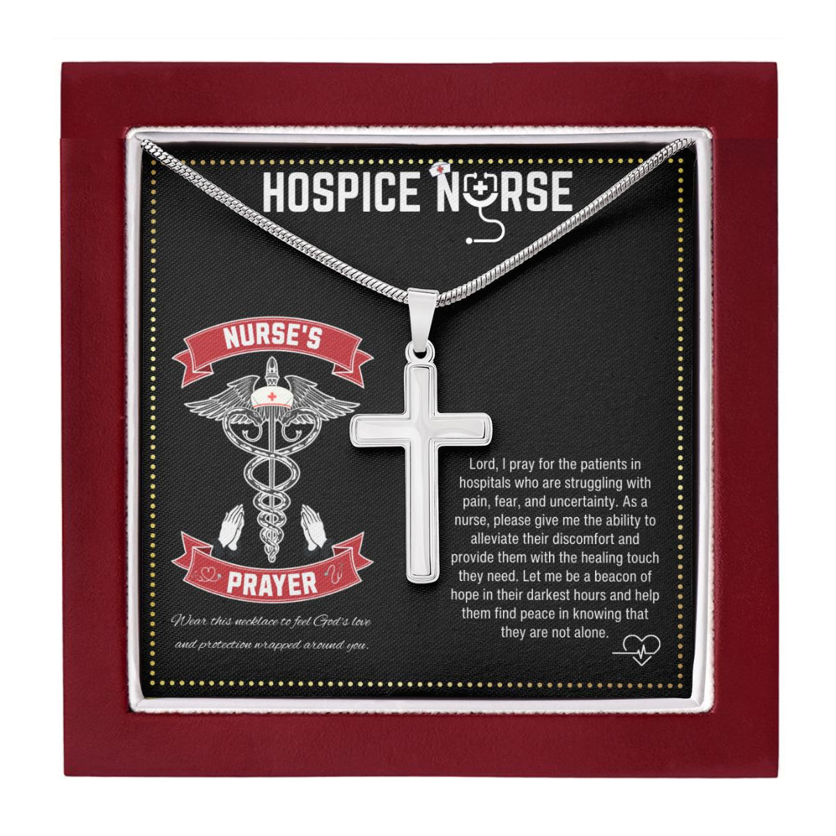 JGF Jewelry Gifts for Family | Hospice Nurse Gifts For Women Thank You