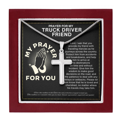 JGF Jewelry Gifts for Family My Prayer Gifts for Truck Driver Best Friend BFF Bestie