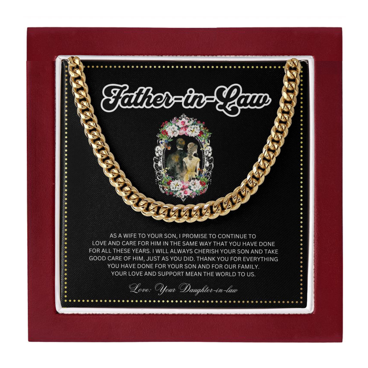 JGF Jewelry Gifts for Family | Father Of The Groom Gifts For Wedding Day