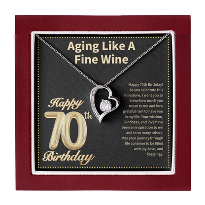 JGF Jewelry Gifts for Family 70th Birthday Gifts for Women Jewelry