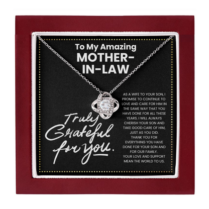 JGF Jewelry Gifts for Family Gifts To My Amazing Mother In Law