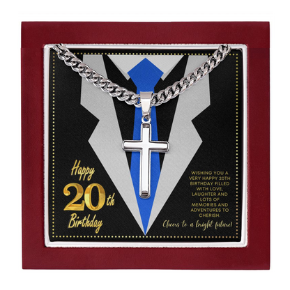 JGF Jewelry Gifts for Family 20th Birthday Gifts For Men