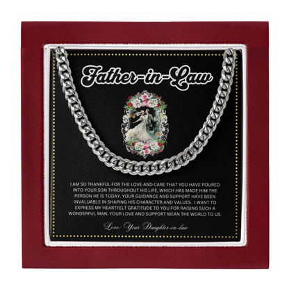 JGF Jewelry Gifts for Family | Wedding Gift For Father In Law From Daughter In Law