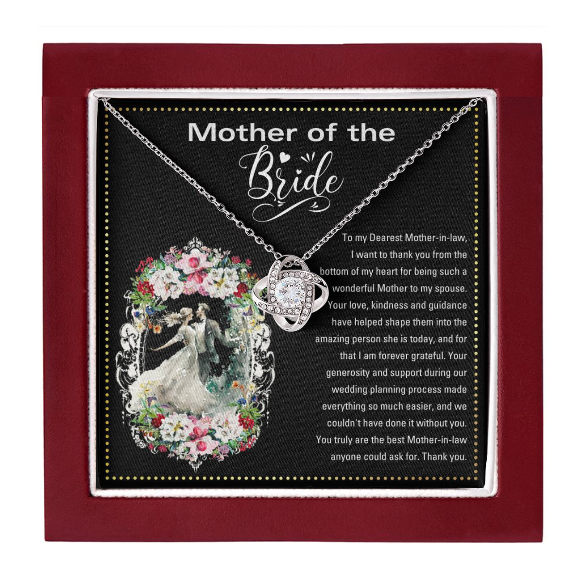 JGF Jewelry Gifts for Family | Step Mom Of The Bride Gifts From Groom