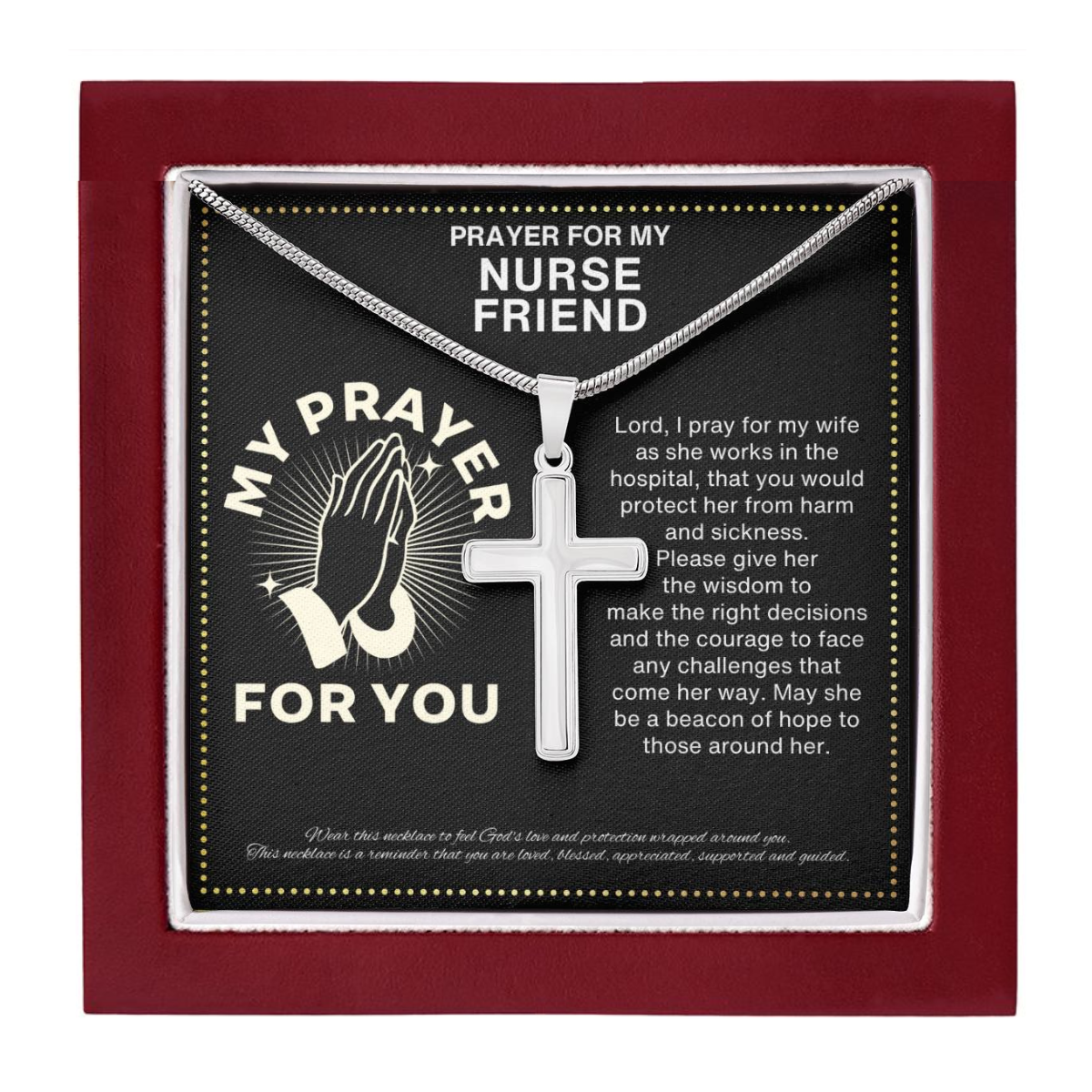 JGF Jewelry Gifts for Family New Grad Nurse Gifts For Women Nurse Necklaces Sterling Silver