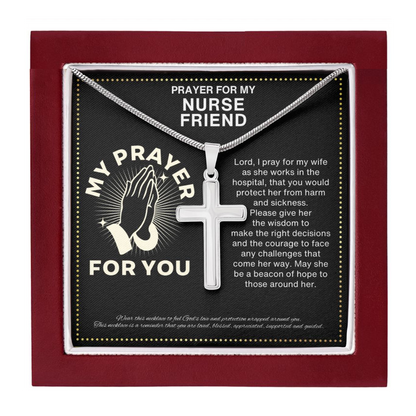 JGF Jewelry Gifts for Family New Grad Nurse Gifts For Women Nurse Necklaces Sterling Silver