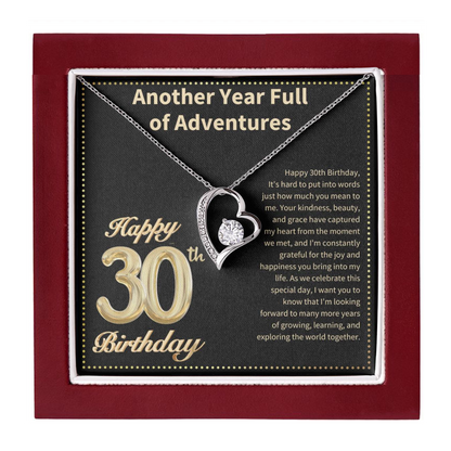 JGF Jewelry Gifts for Family 30 Year Old Birthday Gifts For Women Unique