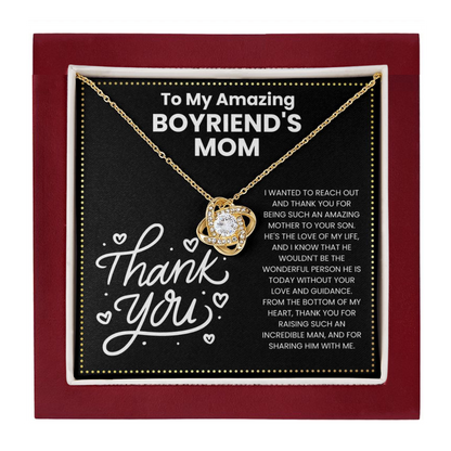 JGF Jewelry Gifts for Family Thank You Gifts For My Boyfriend's Mom