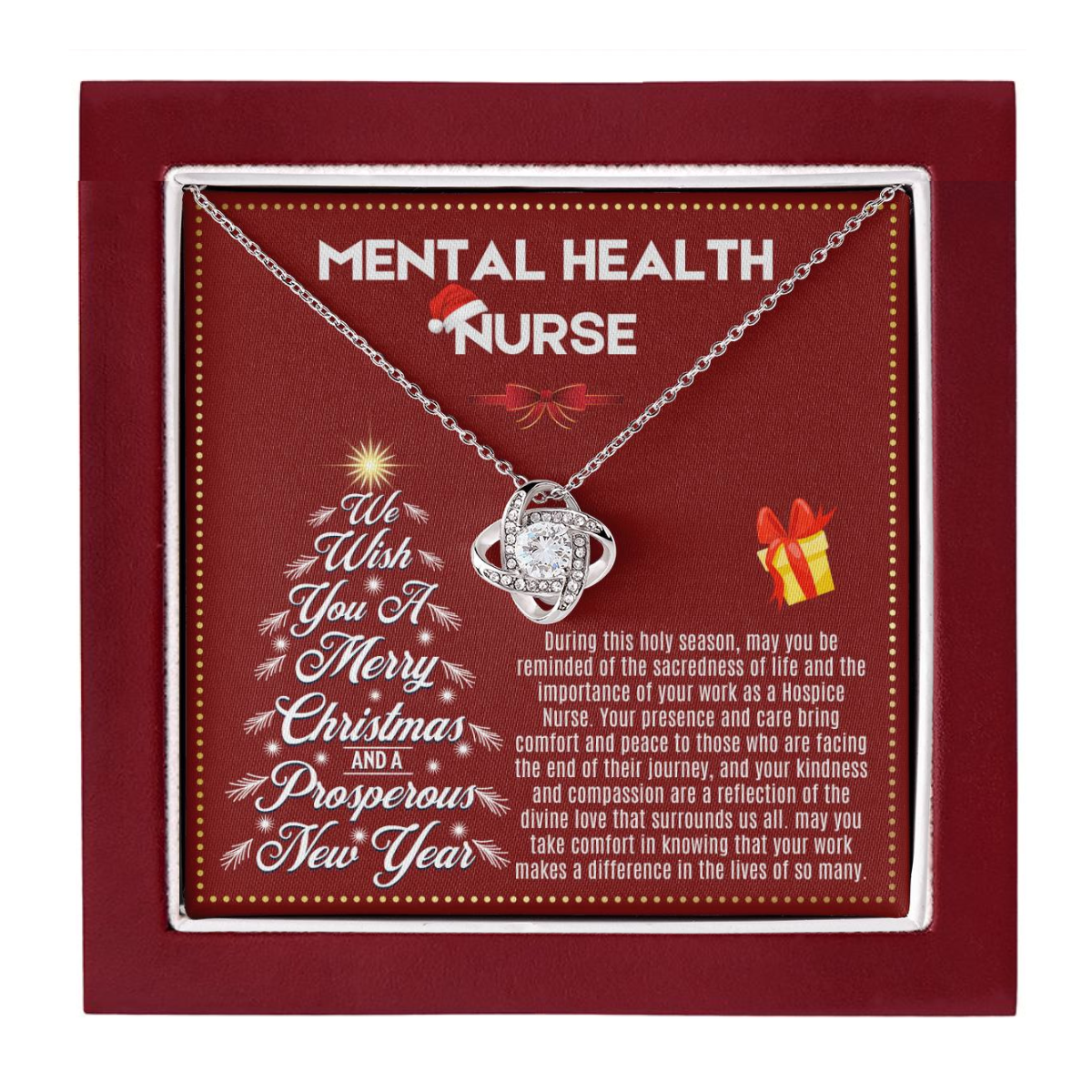 JGF Jewelry Gifts for Family |  Christmas Registered Nurse RN Mental Health Practitioner Nurse Gifts for Women