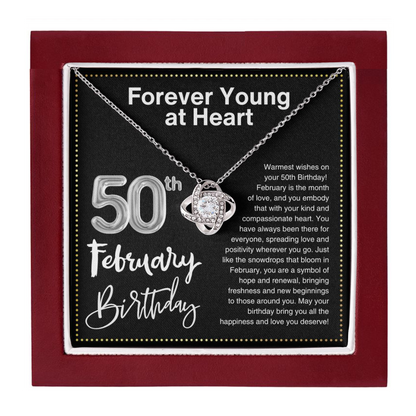 JGF Jewelry Gifts for Family 50th Birthday Gifts For Her February