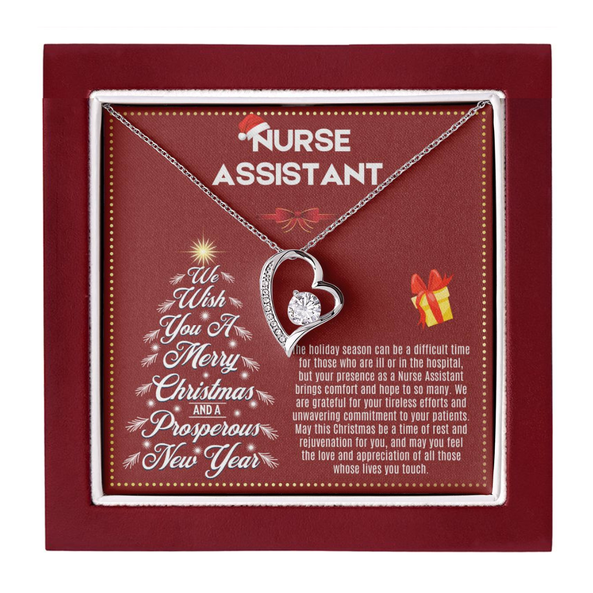 JGF Jewelry Gifts for Family | Nurse Assistant Gifts for Christmas