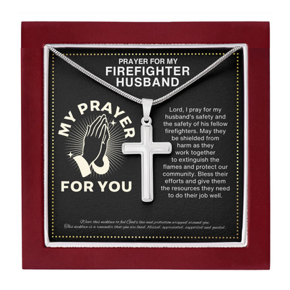 JGF Jewelry Gifts for Family My Husband Is A Firefighter Gifts From Wife