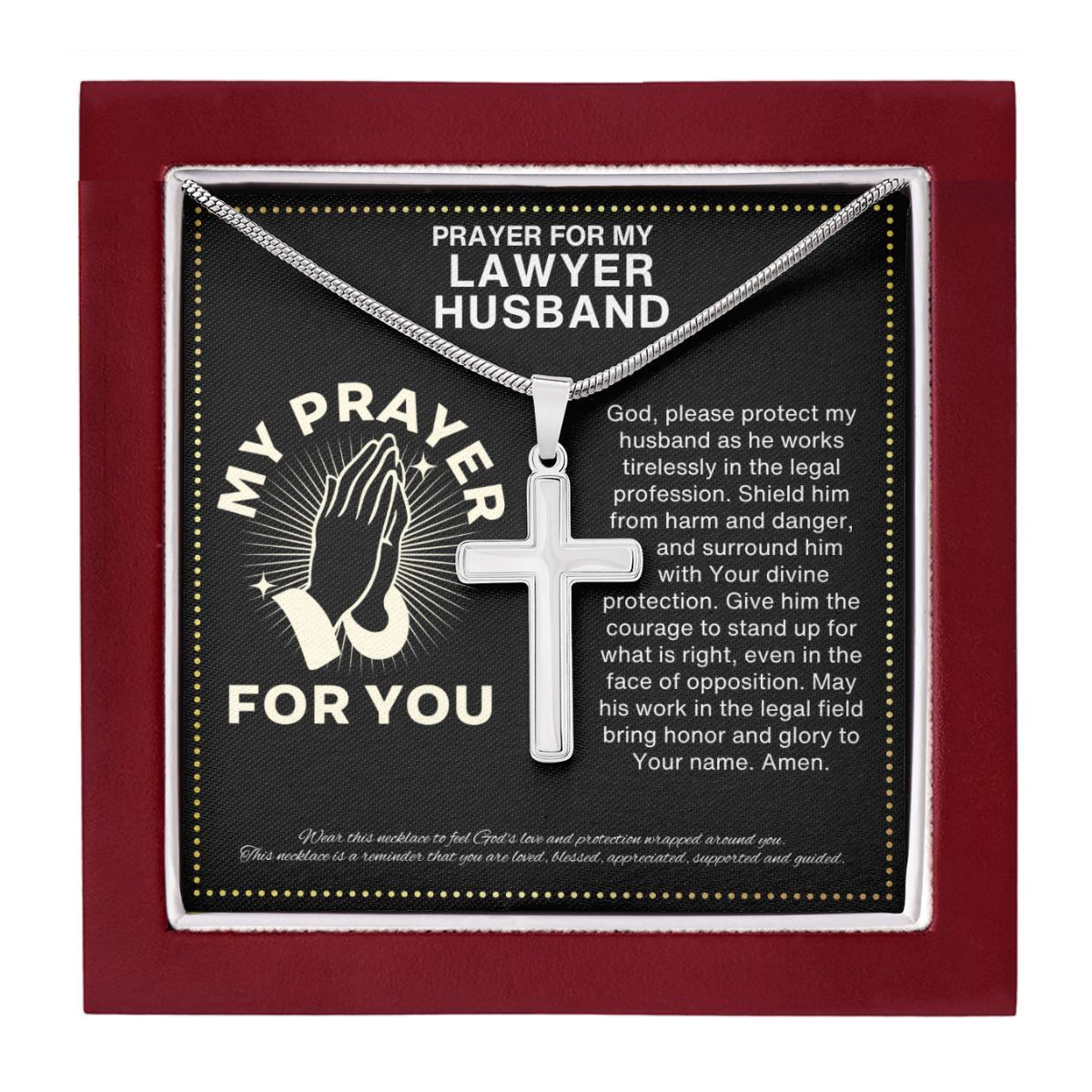 JGF Jewelry Gifts for Family Future Lawyer Gifts For Men