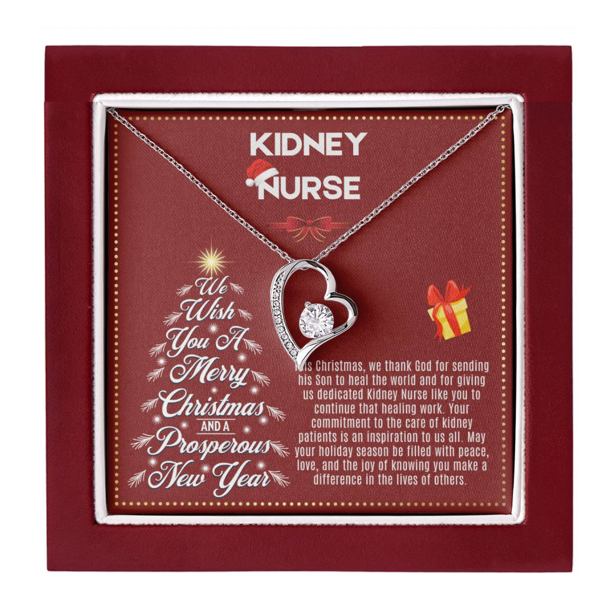 JGF Jewelry Gifts for Family | Kidney Nurse Gifts for Christmas