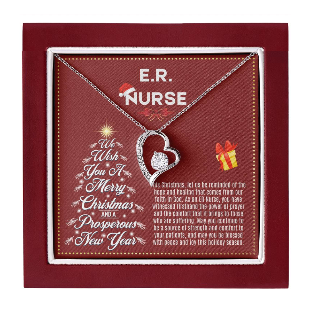 JGF Jewelry Gifts for Family | ER Nurse Gifts for Christmas