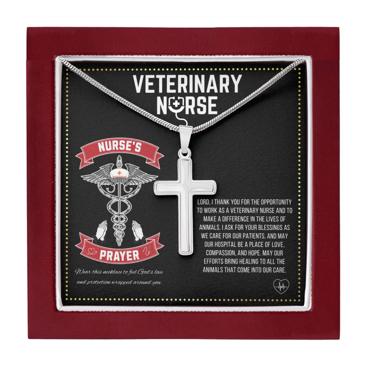 JGF Jewelry Gifts for Family | Veterinary Animal Clinic Vet Nurse Gift Accessories