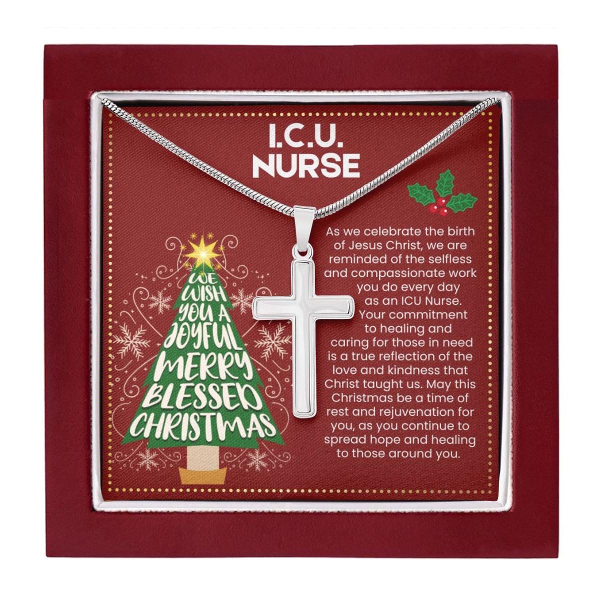 JGF Jewelry Gifts for Family  Christmas Gifts for ICU Nurses