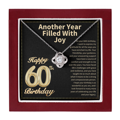 JGF Jewelry Gifts for Family 60th Birthday Card  for Women