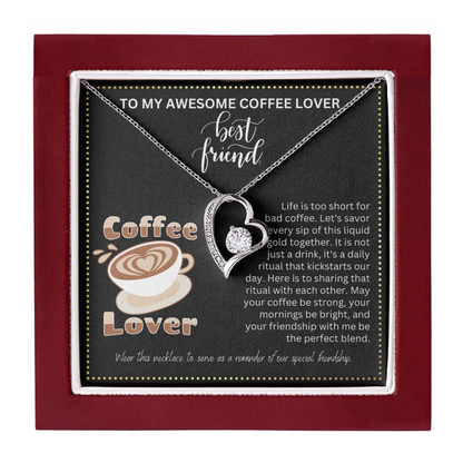 JGF Jewelry Gifts for Family No Coffee No Workee for BFF Bestie Friend