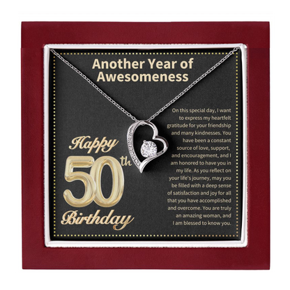 JGF Jewelry Gifts for Family 50th Birthday Gifts for Women Ideas