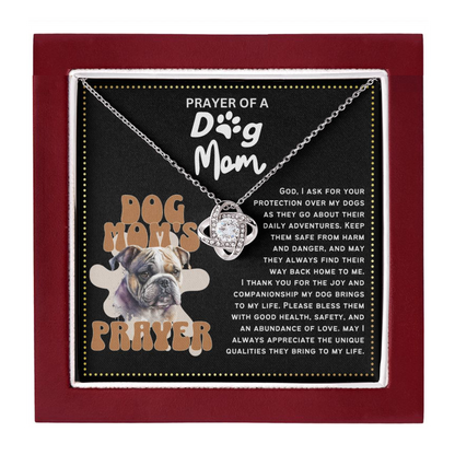 JGF Jewelry Gifts for Family I Love Pet Paw Dog for Mom's Birthday Necklace
