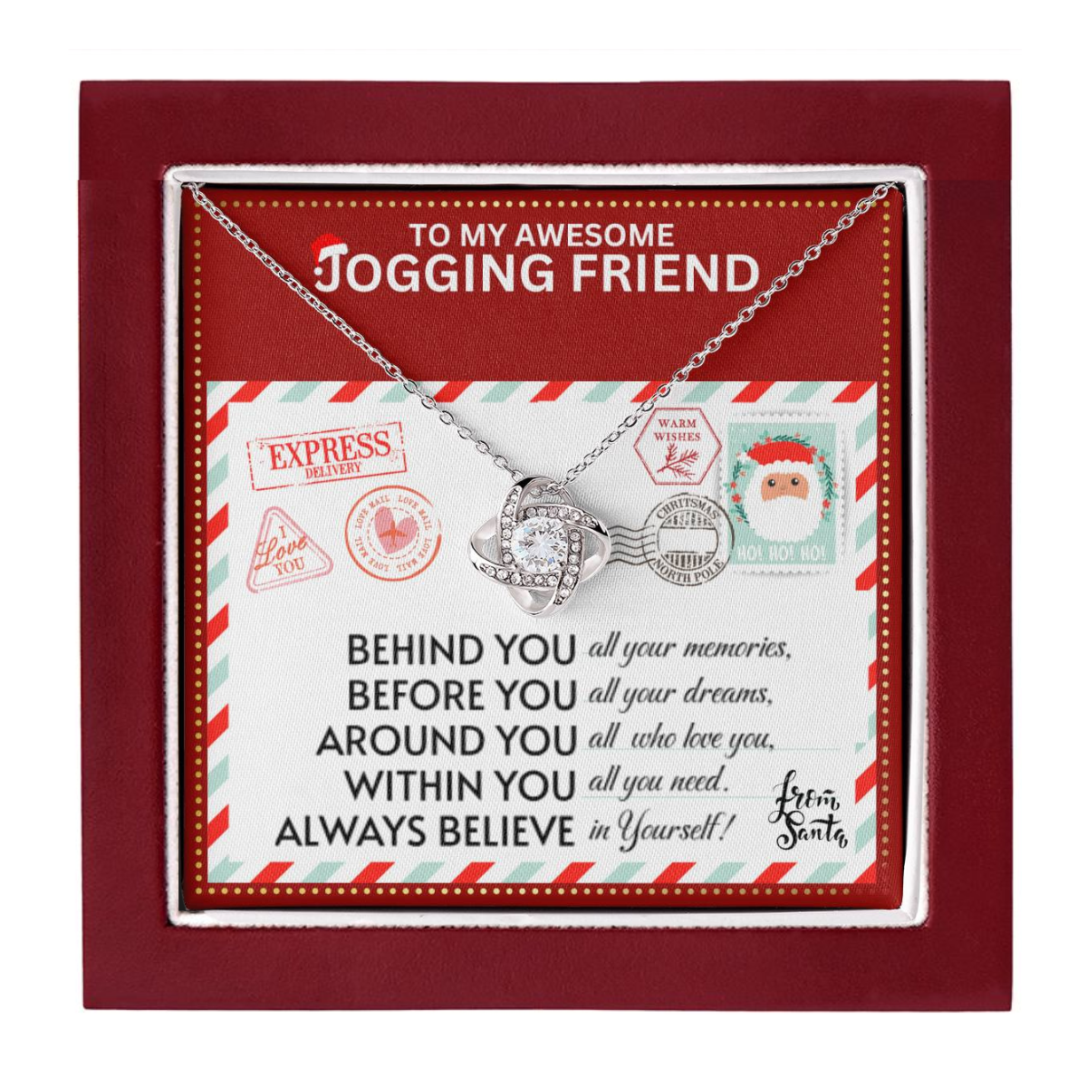 JGF Jewelry Gifts for Family BFF Best Friend Gifts For Women Christmas Stocking Stuffer Basket Filler