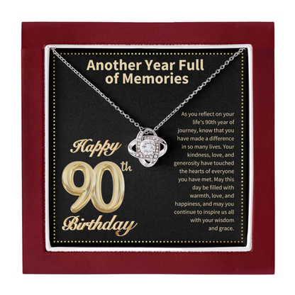 JGF Jewelry Gifts for Family 90 Year Old Birthday Gifts For Women