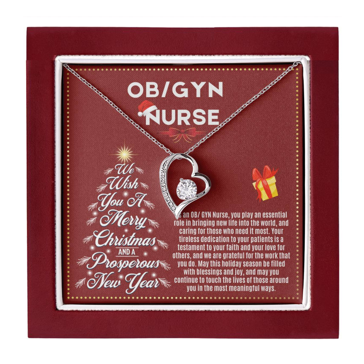 JGF Jewelry Gifts for Family | OBGYN Nurse Gifts for Christmas