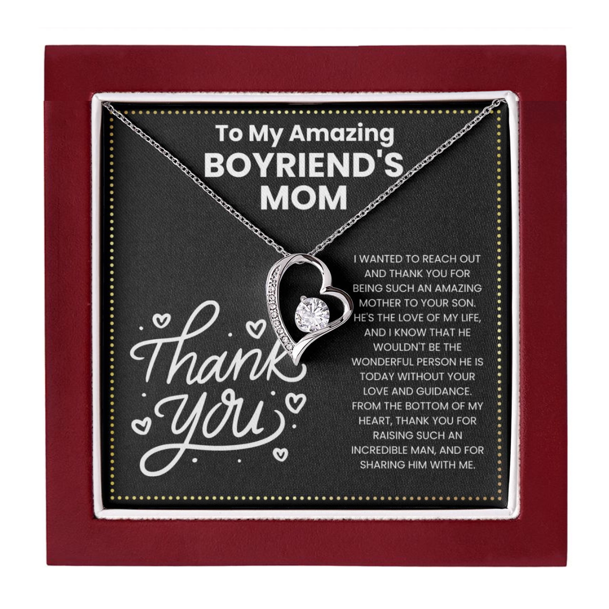 JGF Jewelry Gifts for Family Thank You Gifts For Women