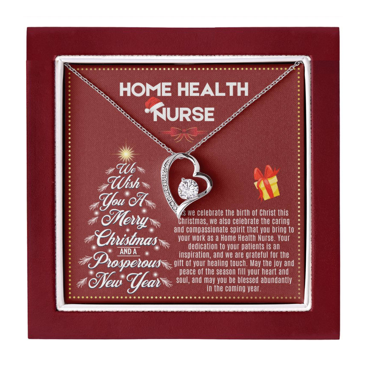 JGF Jewelry Gifts for Family | Home Health Nurse Gifts for Christmas
