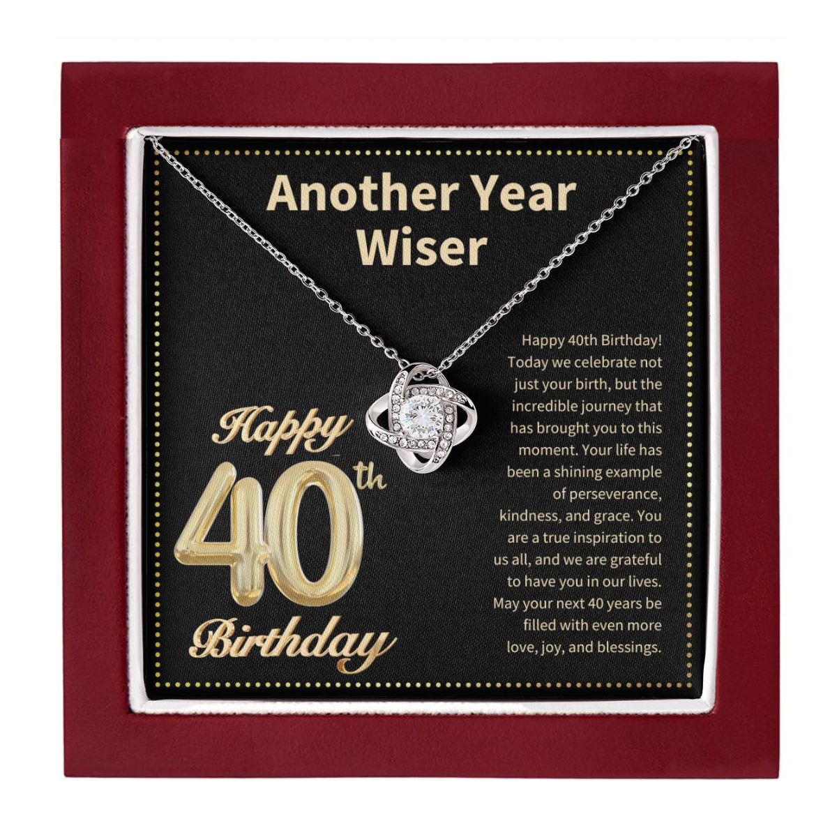 JGF Jewelry Gifts for Family 40th Birthday Gifts for Women